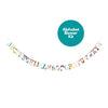 Upcycled Book Garland | Alpha