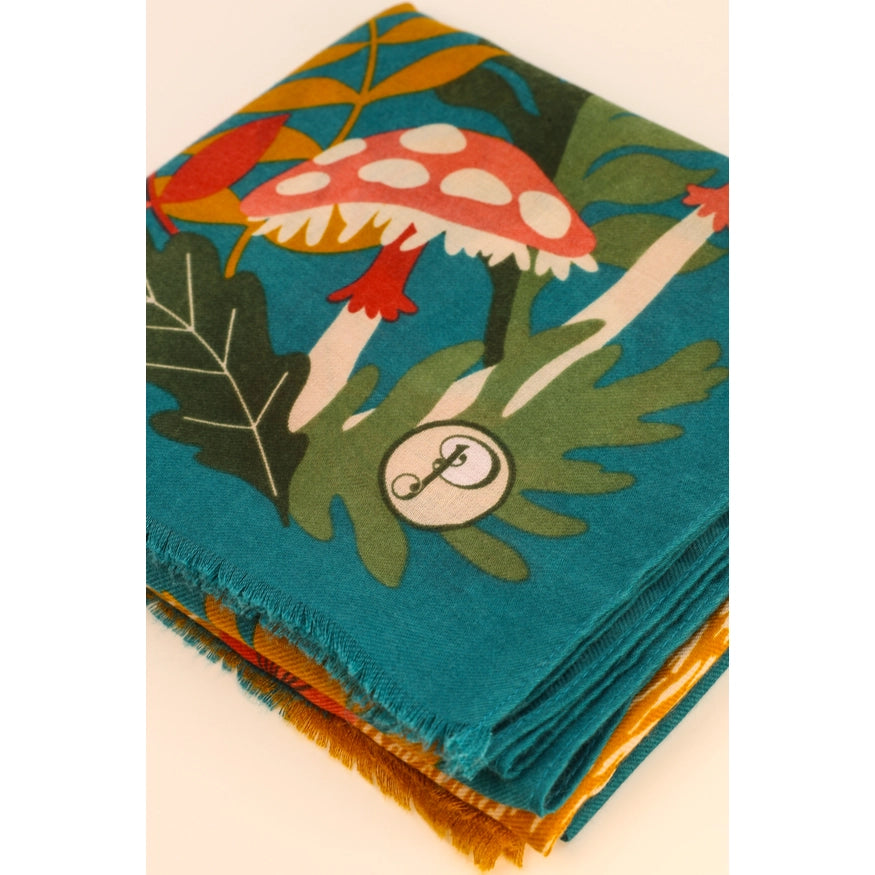 Decorative Print Doe Scarf {clearance}
