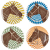 Plaques latérales Equus | Lot de 4