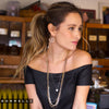 Superposez-le sur un collier multi-brins | Collection de cristaux