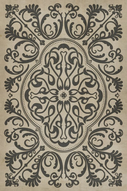 Vintage Vinyl® Floorcloth | Crazy Eights {20x30}