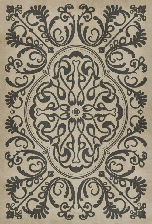Vintage Vinyl® Floorcloth | Crazy Eights {38x56}