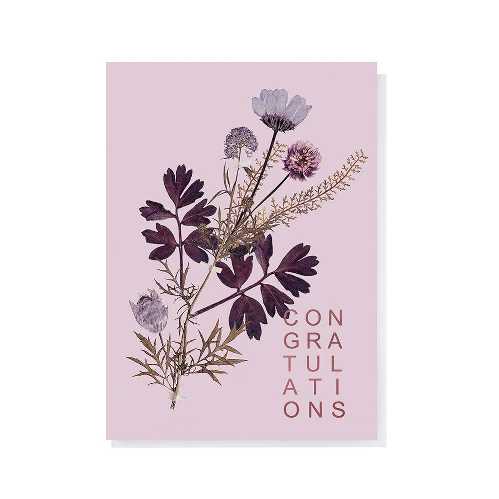 Floral mauve