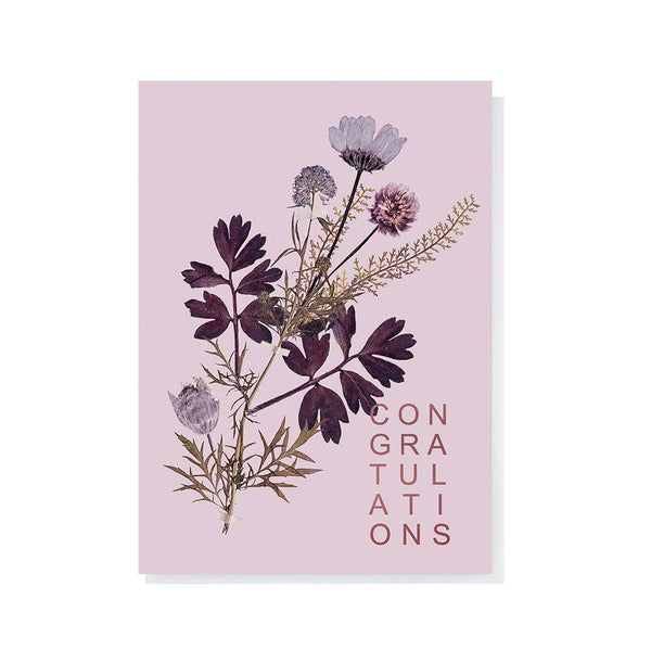 Floral mauve