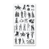 Victorian Days of the Week Sticker Sheet