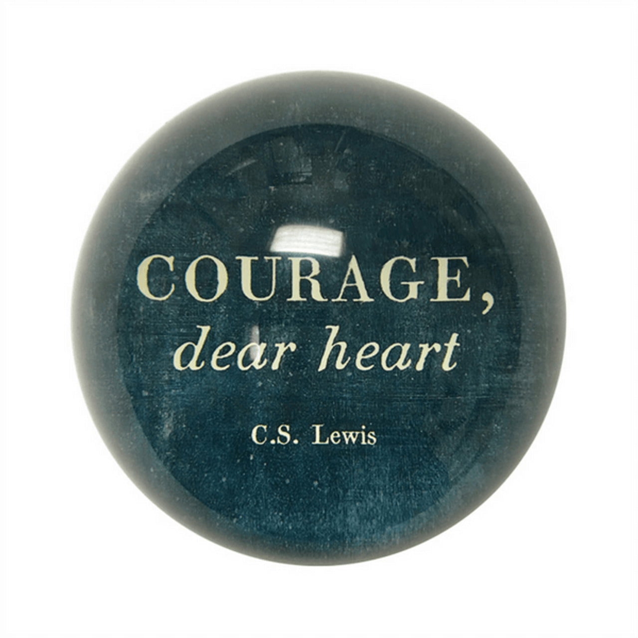 Courage, cher presse-papier coeur {CS Lewis}
