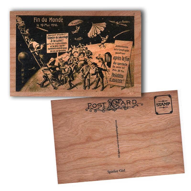 Wood Postcard | Fin Du Monde