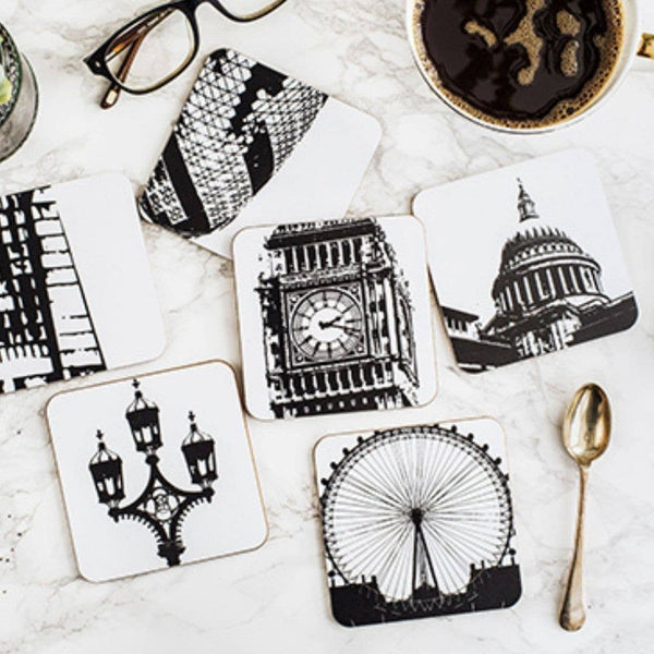 London Coaster Set {set of 6}