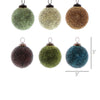 Crystalized Glass Ornament | Assorted Colors {multiple sizes}