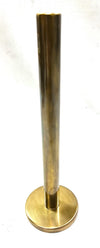 Bougeoirs coniques | Or antique {Plusieurs tailles}