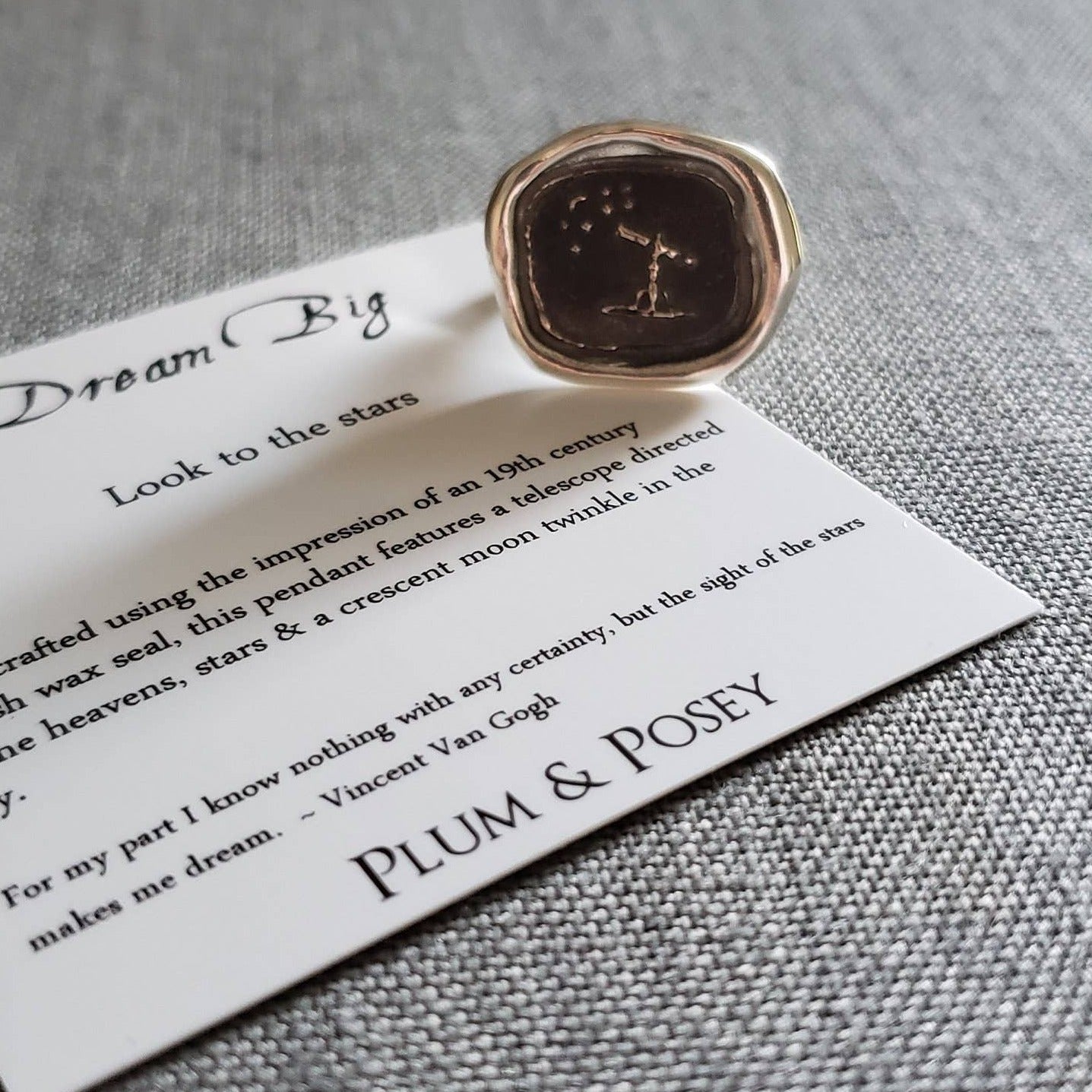Dream Big Wax Seal Ring