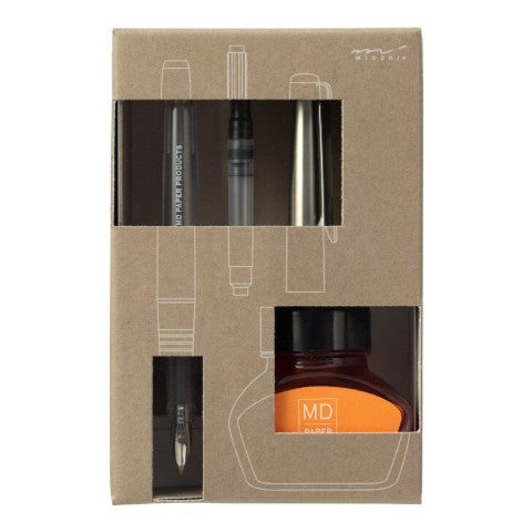 Stylo plume MD avec encre en bouteille | Édition limitée {plusieurs couleurs}