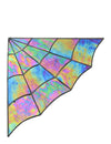 Panneau de vitrail Arachne Cobweb