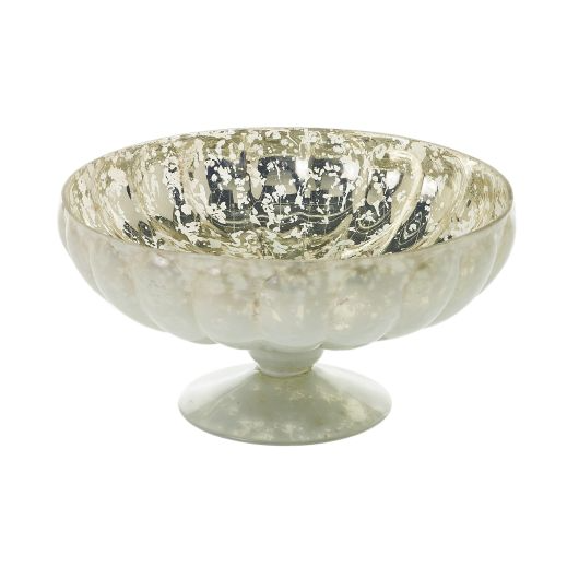 Chiara Compote | Mercury Milk Glass {Multiple Sizes}