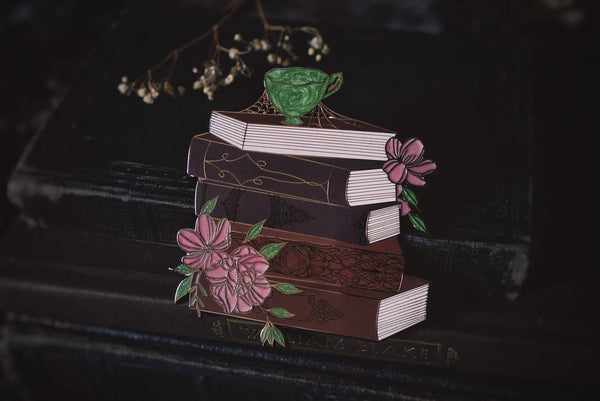 Dark Academia Enamel Pin
