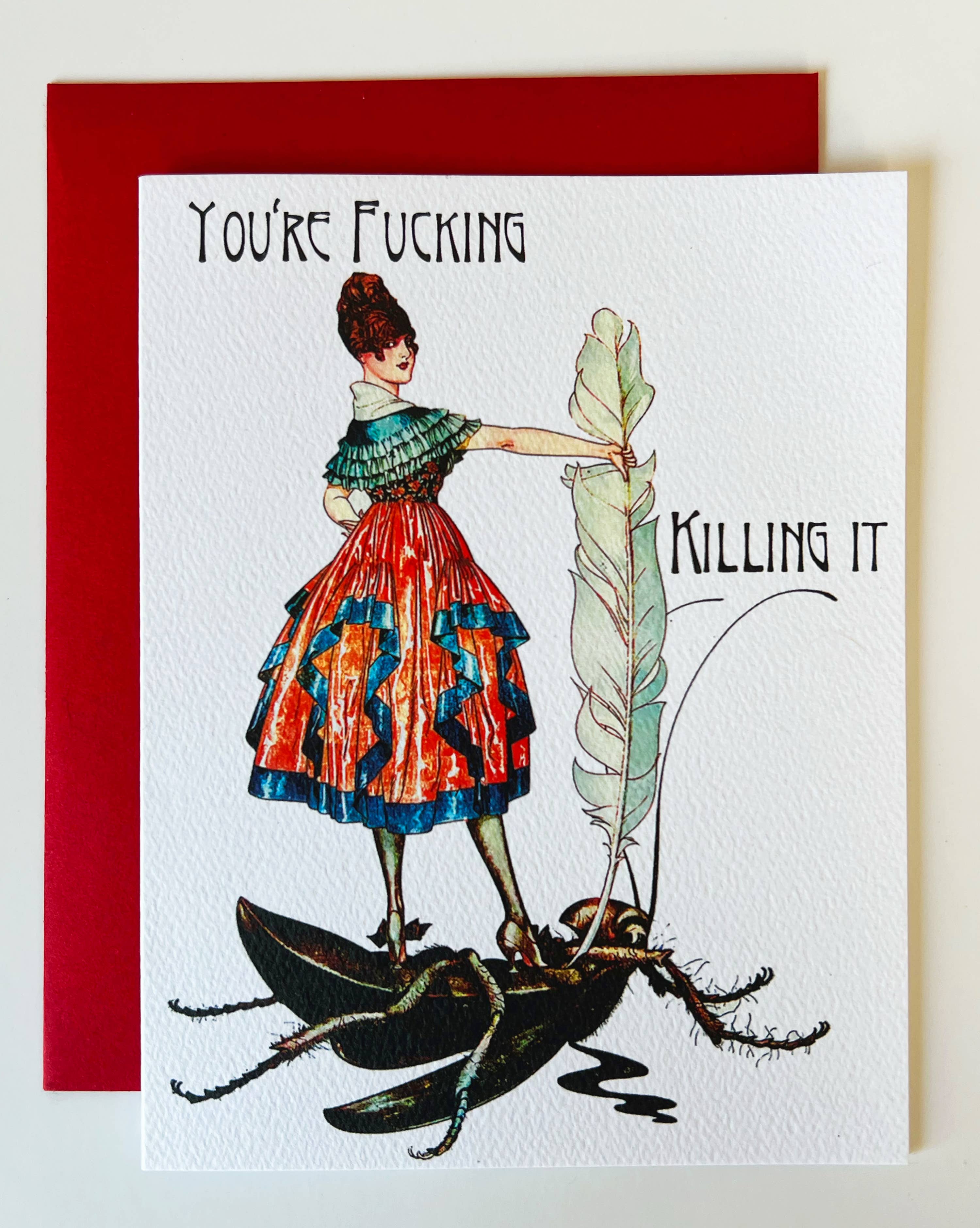 F*cking Killing It | Art Nouveau