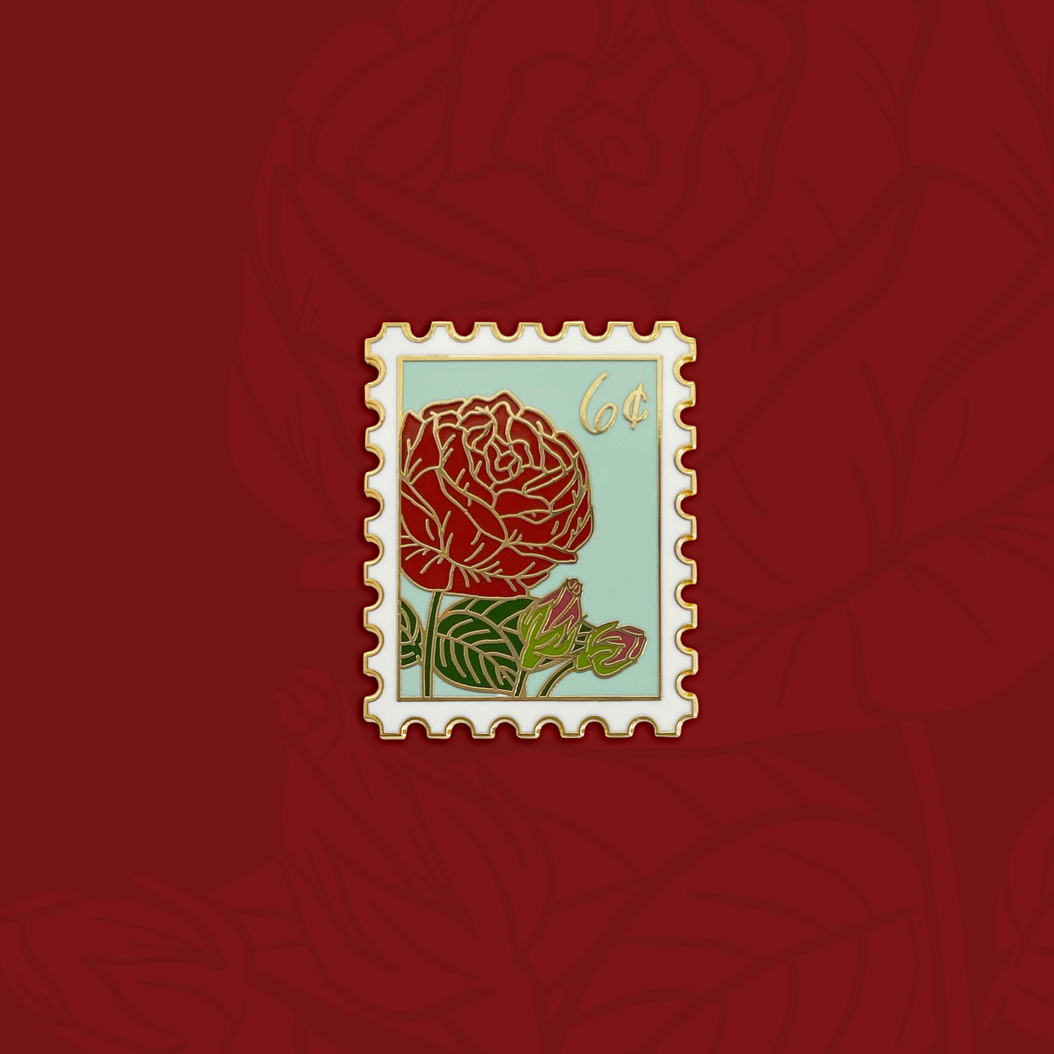 Rose (June) | Birth Month Enamel Pin