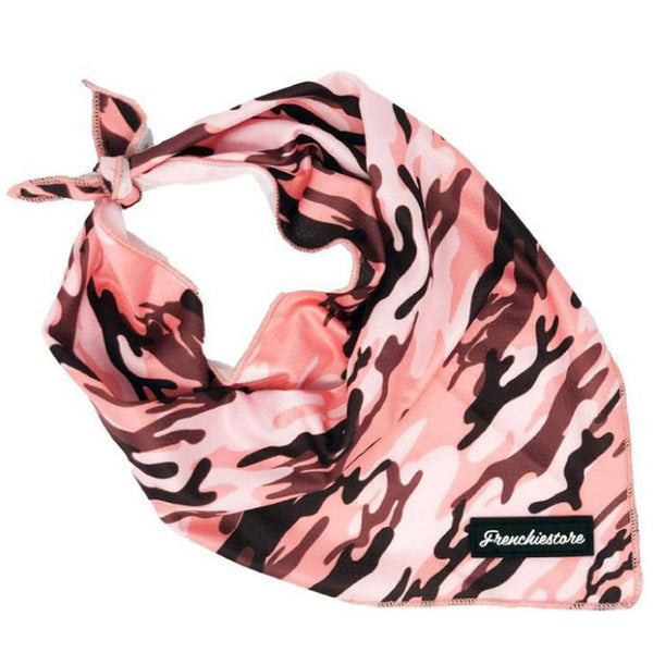 Pet Dog Cooling Bandana | Pink Ultimate Camo