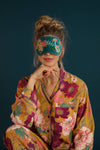 Masque pour les yeux en velours à la lavande Doe with Toadstools