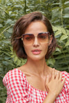 Luxe Dahlia Sunglasses | Gold