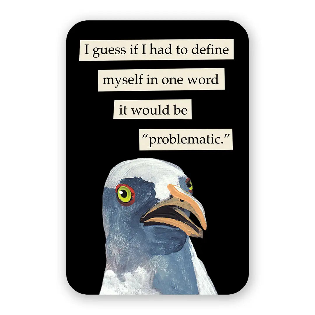 Troubled Birds Vinyl Stickers