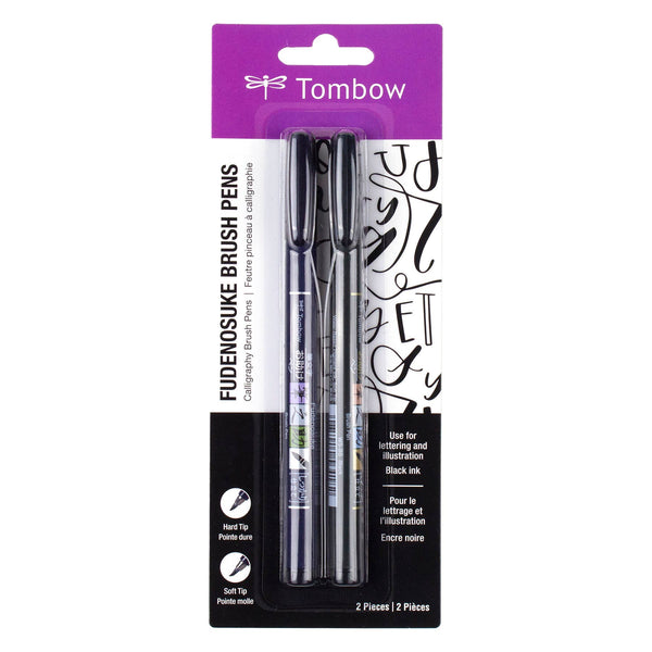 Fudenosuke Calligraphy 2pk Brush Pens