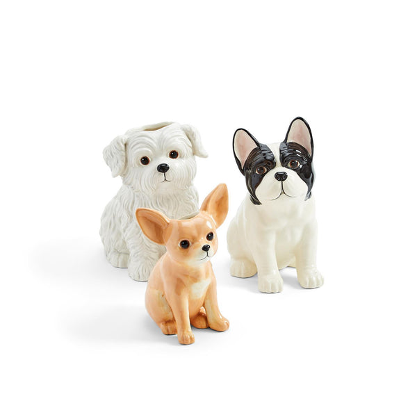 Vases pour chiens peints à la main