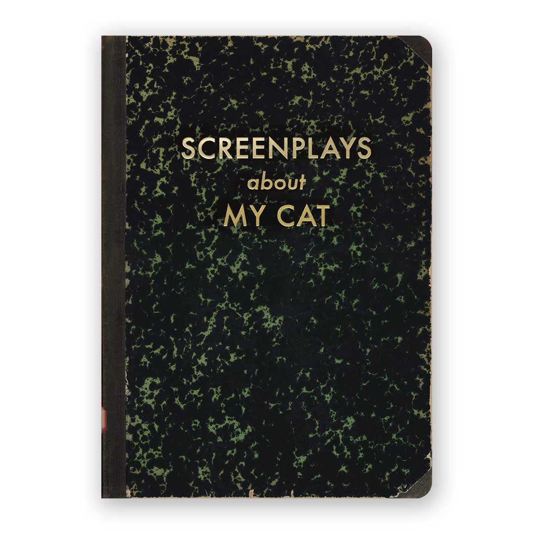 Screenplays About My Cat Notebook {blank}