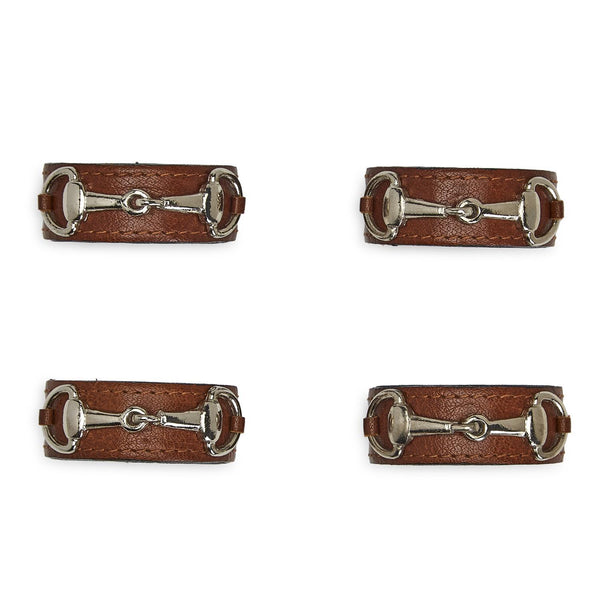 Ronds de serviette Equus {ensemble de 4}
