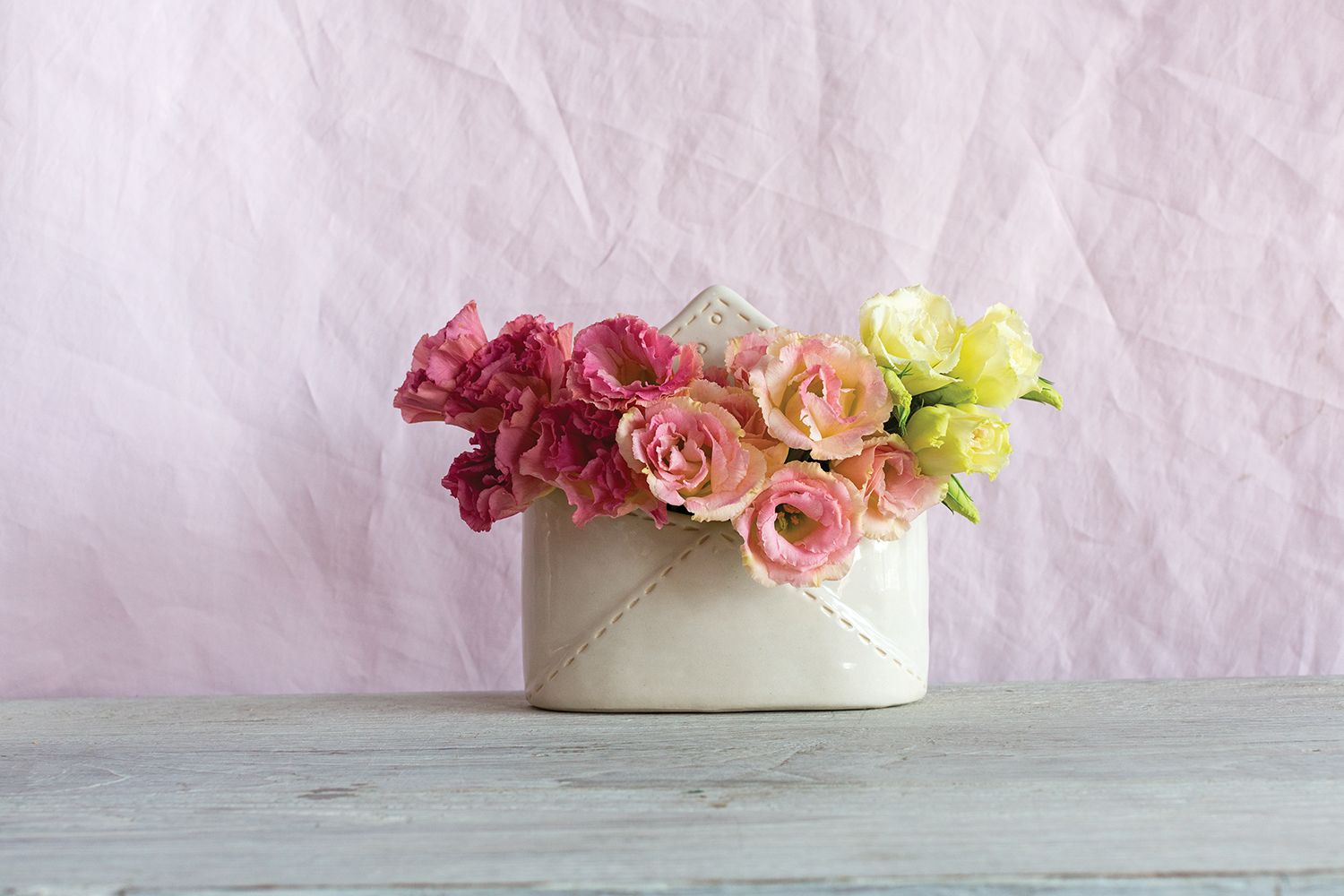 Vase avec amour