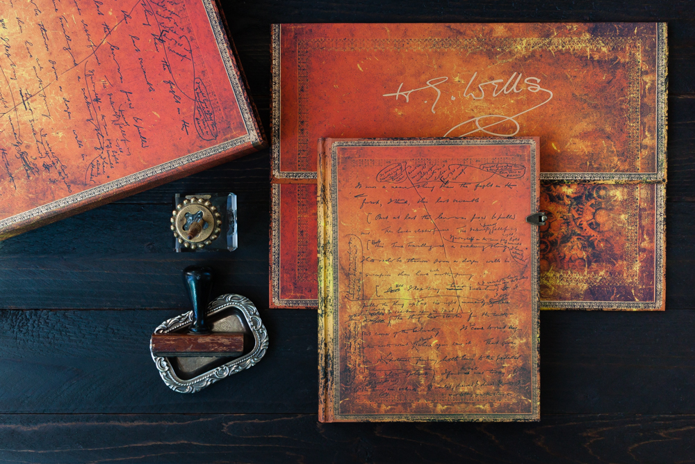 Manuscript Box | H.G. Wells, 75th Anniversary