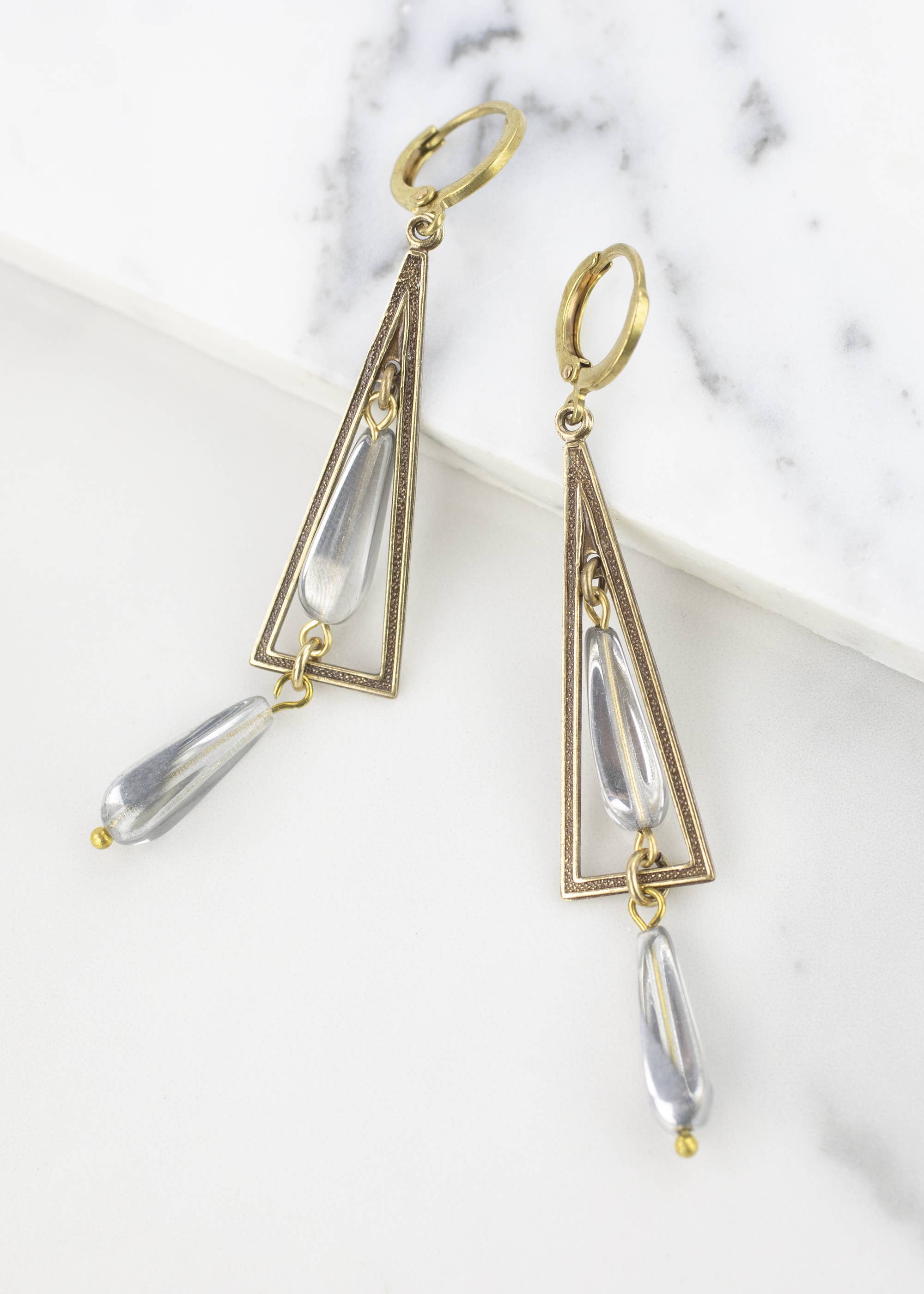 Deco Trinity Earrings