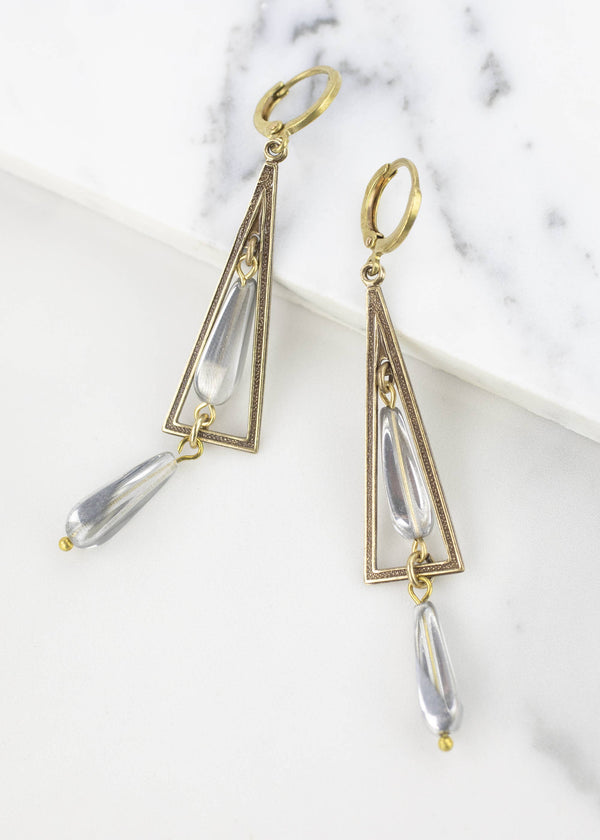 Deco Trinity Earrings