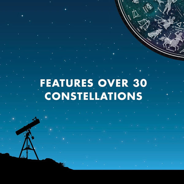 Puzzle rond Carte des étoiles {1000 pièces}