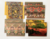 Art Nouveau Wallpaper Design Cards | Set of 8