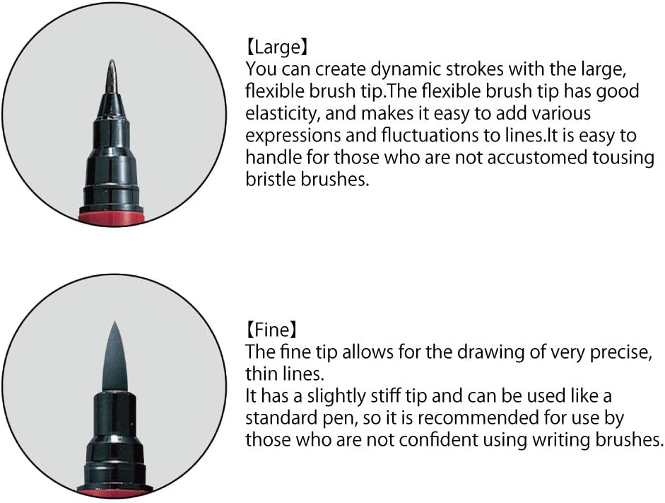 Kuretake Fude n°55 | Stylo pinceau double face