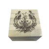 Etched Mermaid Scrimshaw Box