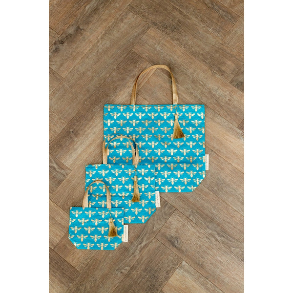 Sacs cadeaux en tissu réutilisables | Collection Abeilles {plusieurs styles}