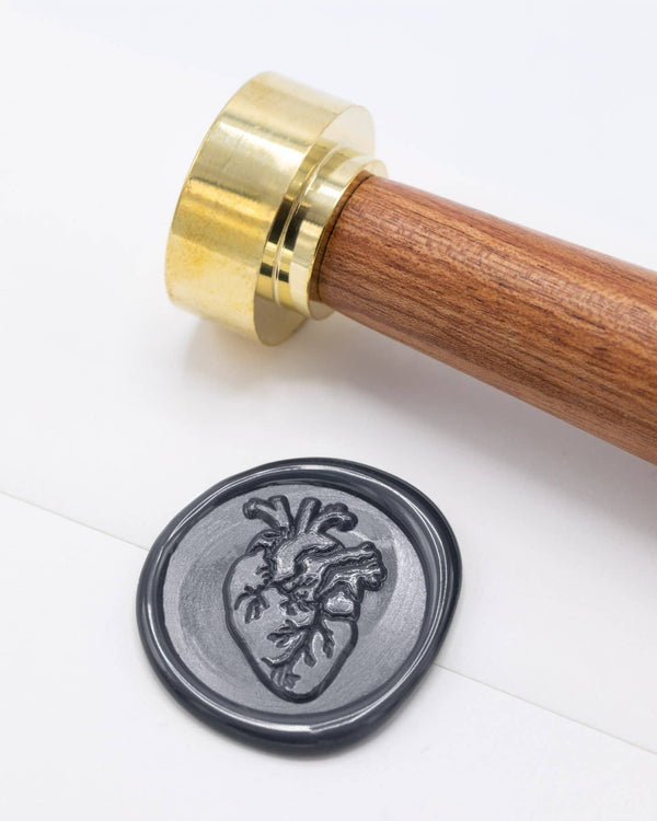 Anatomical Heart Wax Seal Stamp