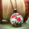 Alice in Wonderland Mushroom Storybook Necklaces