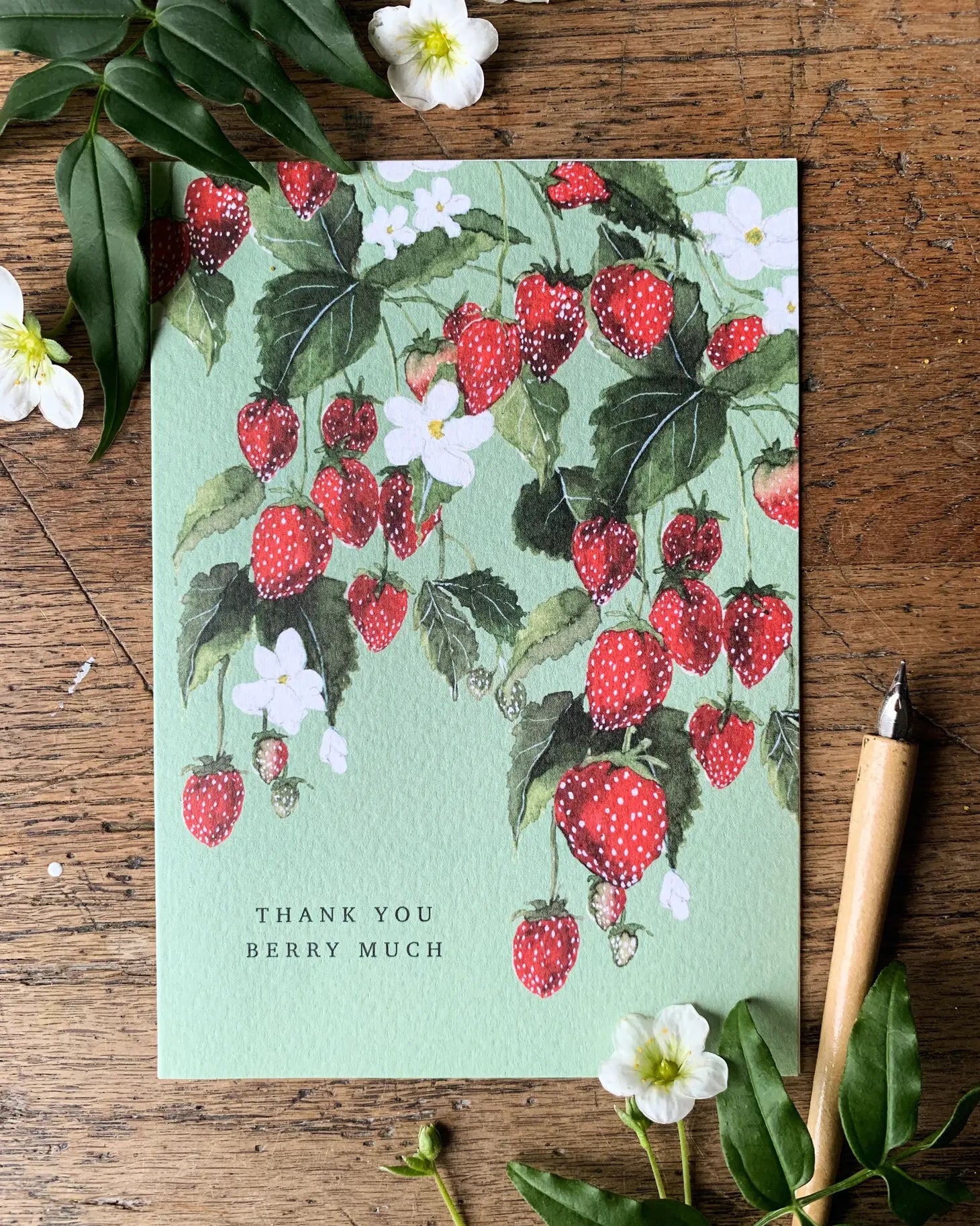 Botanical Watercolour Greeting Card Bundle {pack of 5}