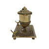 Brass Inkwell Pen Holder Pen Set