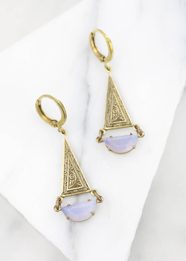 Zola in White Opal