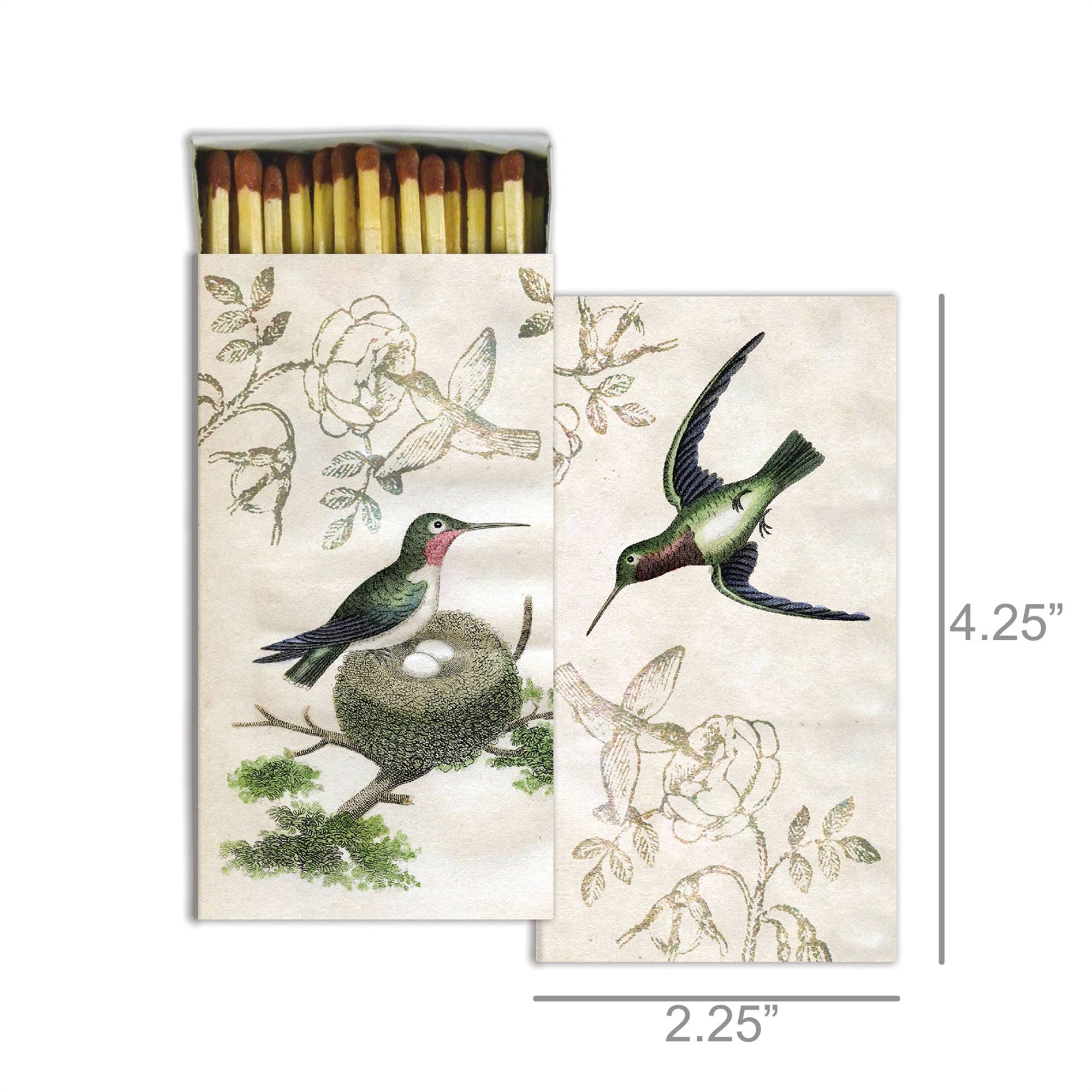 Matches in Decorative Match Boxes {Multiple Designs}