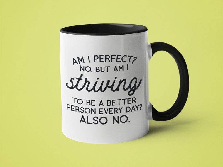 Pas de tasse à café non plus