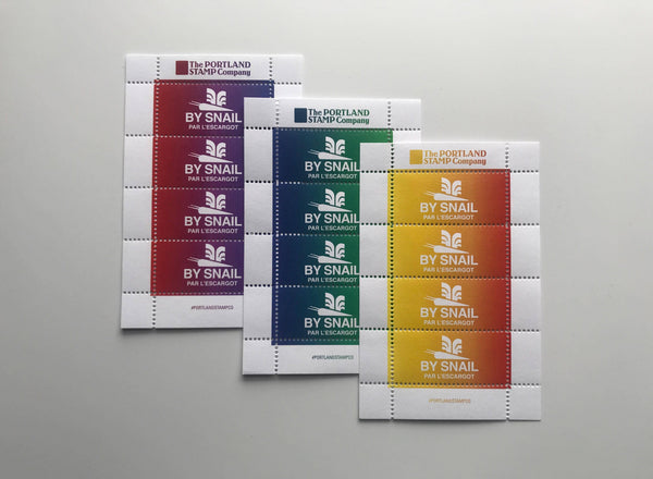 Lick & Stick Stamps | By Snail {3-pack}