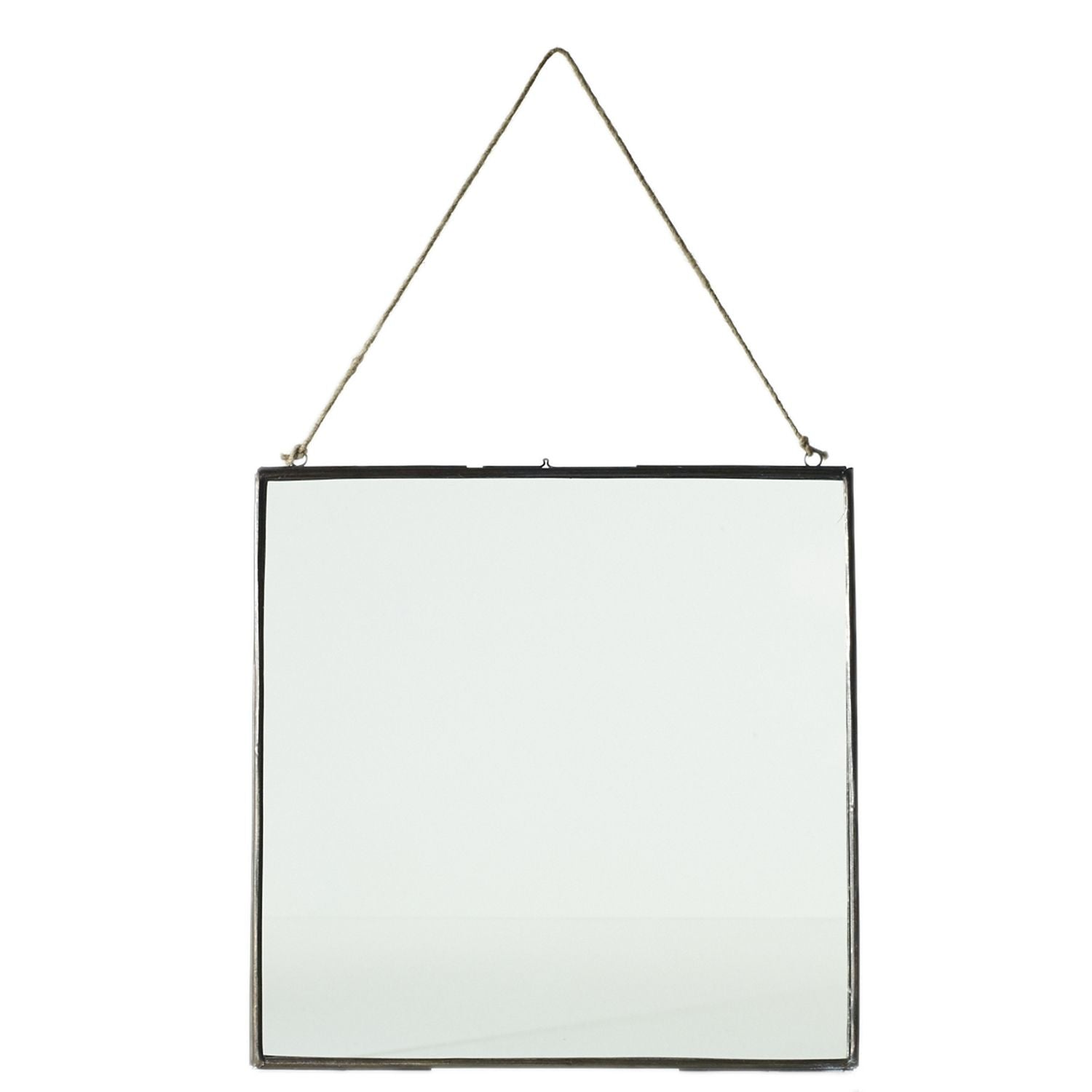 Cadre flottant en verre et métal {plusieurs tailles}