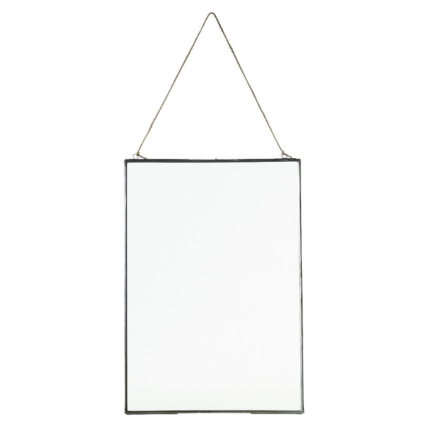 Cadre flottant en verre et métal {plusieurs tailles}