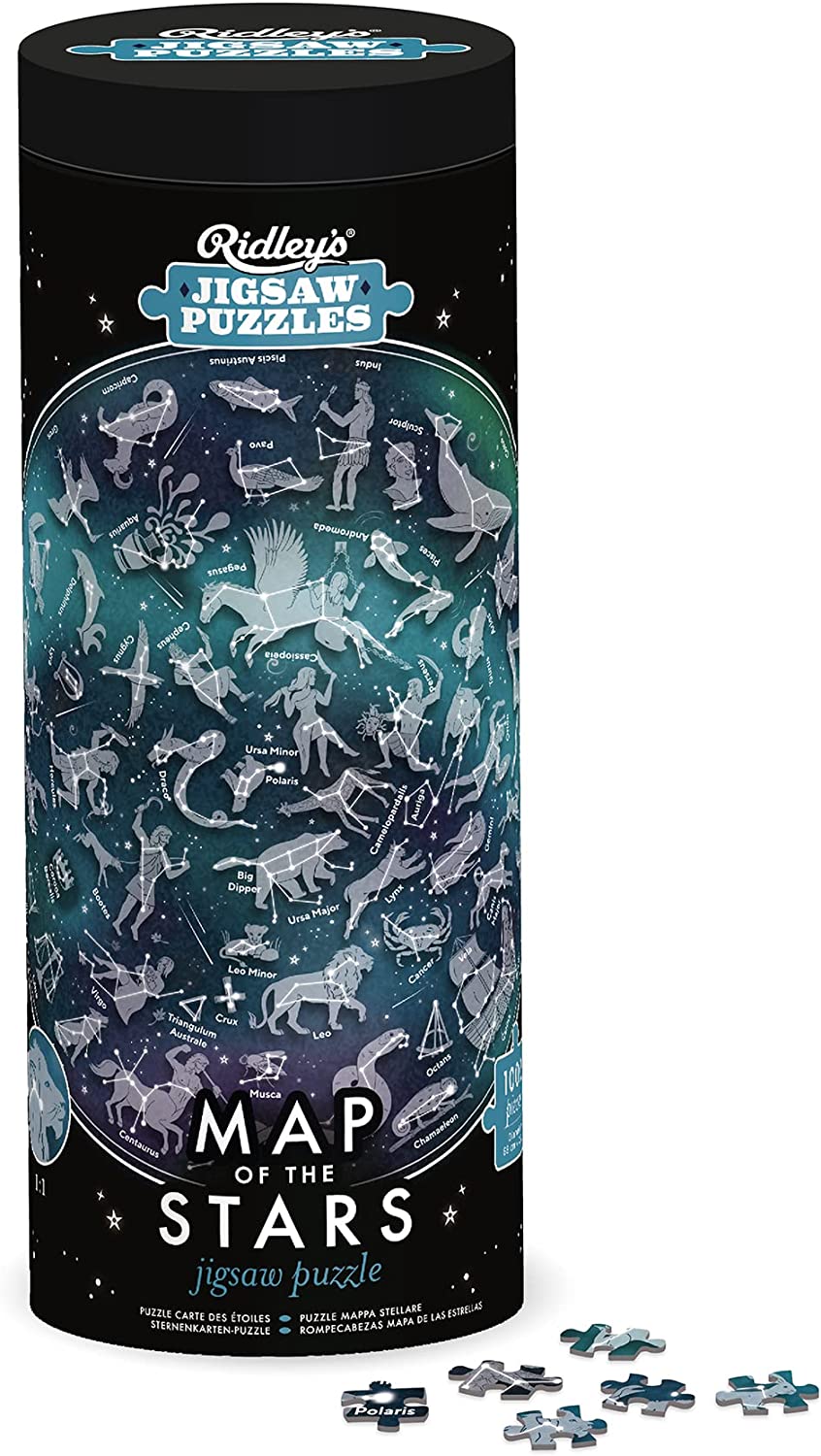 Puzzle rond Carte des étoiles {1000 pièces}