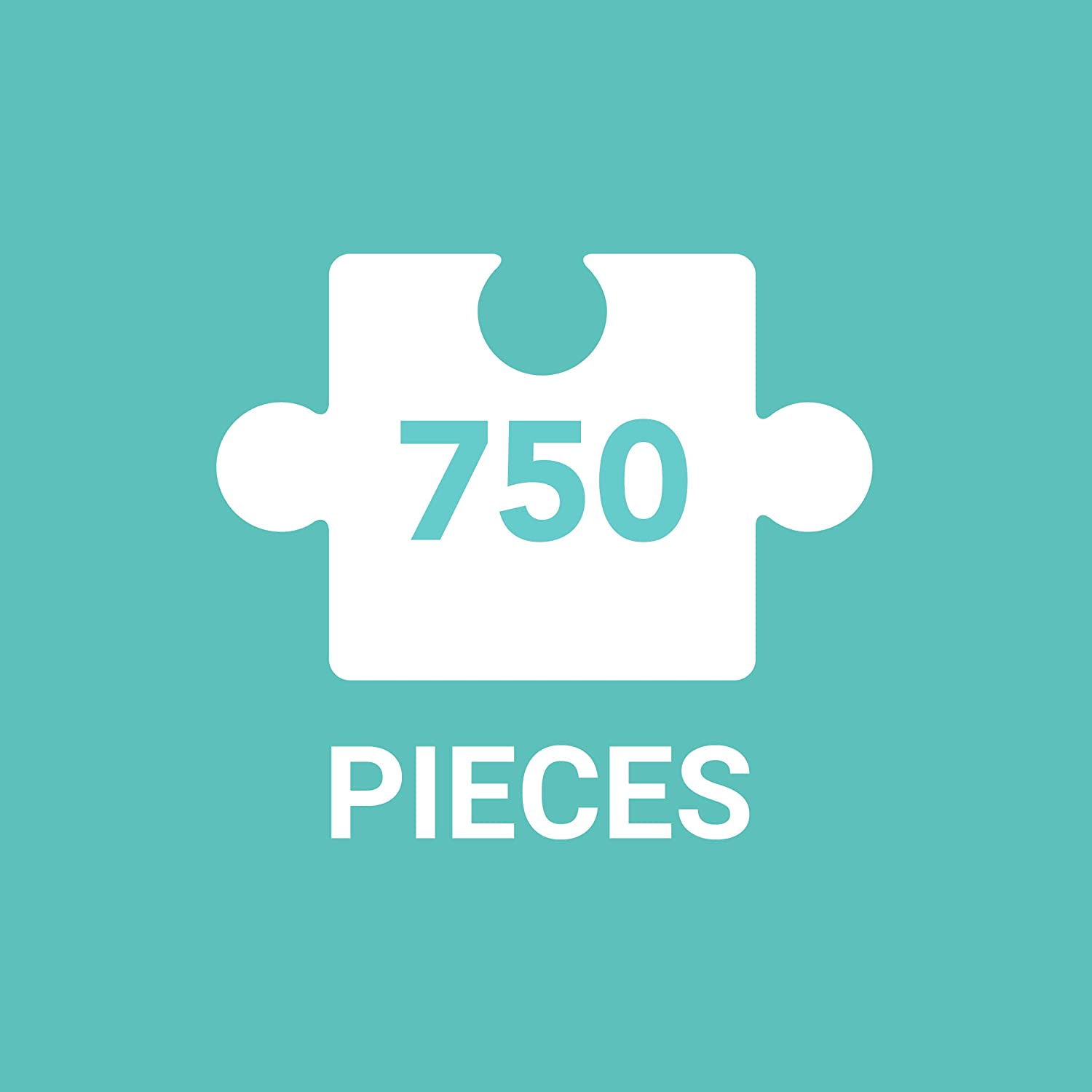 Puzzle en forme d'animal de fête {750 pièces}